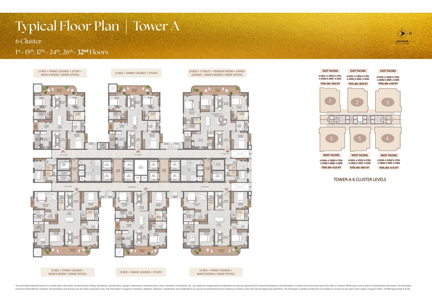 Brigade Gateway sample unit layouts and configurations from the supplied brochure