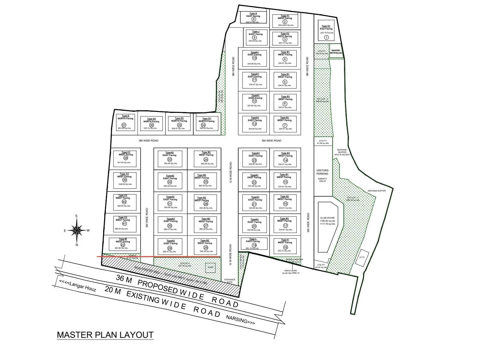Sattva Amora master plan