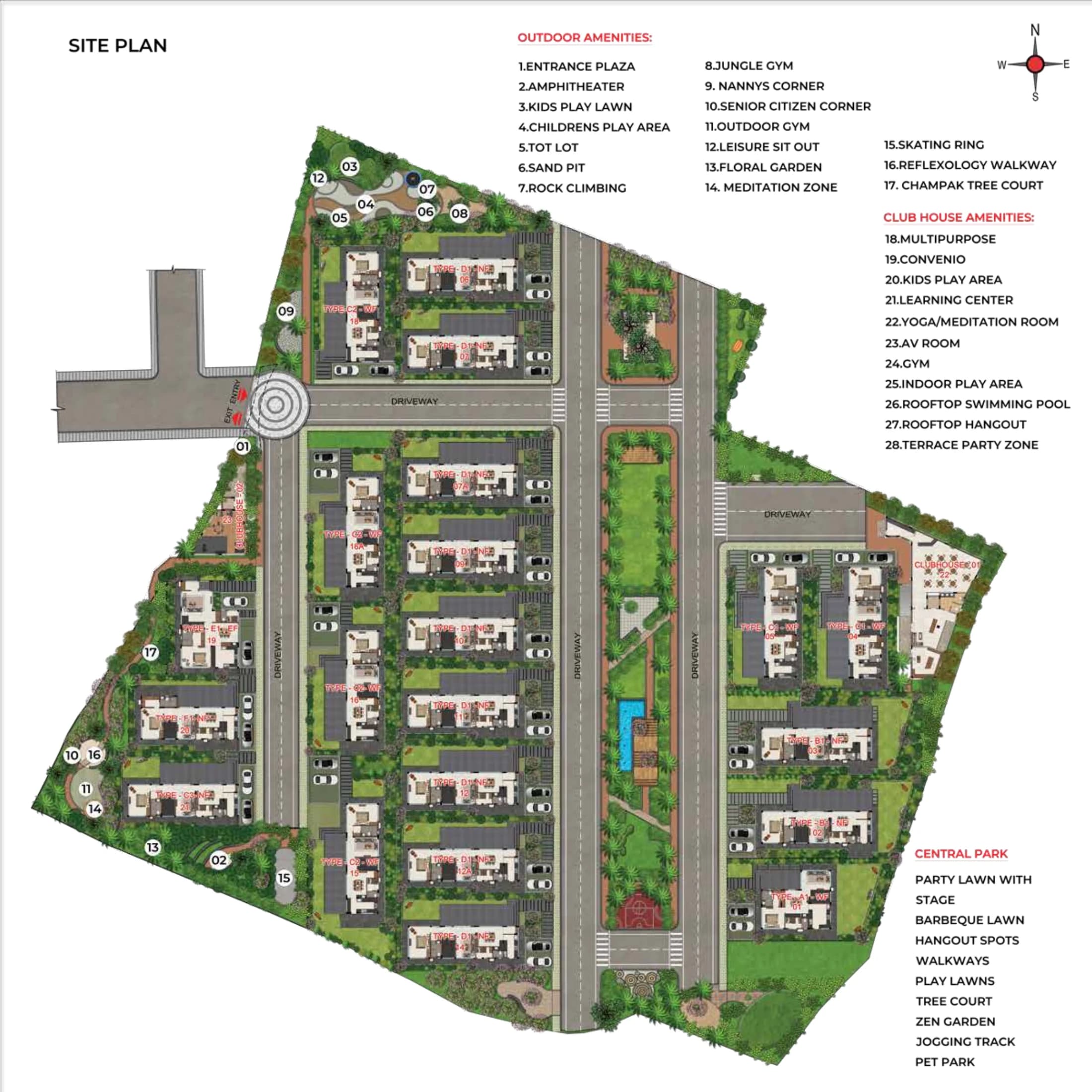Casagrand Windsor Court master plan